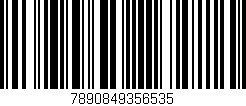 Código de barras (EAN, GTIN, SKU, ISBN): '7890849356535'