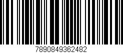Código de barras (EAN, GTIN, SKU, ISBN): '7890849362482'
