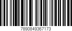 Código de barras (EAN, GTIN, SKU, ISBN): '7890849367173'
