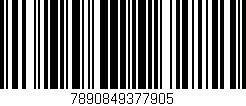 Código de barras (EAN, GTIN, SKU, ISBN): '7890849377905'
