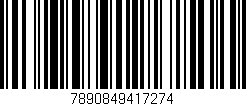 Código de barras (EAN, GTIN, SKU, ISBN): '7890849417274'