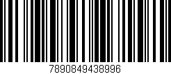 Código de barras (EAN, GTIN, SKU, ISBN): '7890849438996'