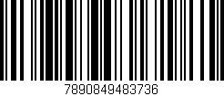 Código de barras (EAN, GTIN, SKU, ISBN): '7890849483736'