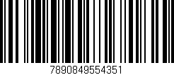 Código de barras (EAN, GTIN, SKU, ISBN): '7890849554351'