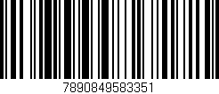 Código de barras (EAN, GTIN, SKU, ISBN): '7890849583351'