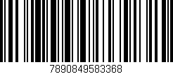 Código de barras (EAN, GTIN, SKU, ISBN): '7890849583368'