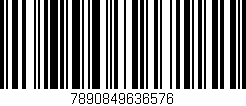 Código de barras (EAN, GTIN, SKU, ISBN): '7890849636576'