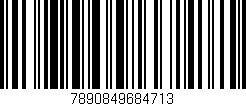 Código de barras (EAN, GTIN, SKU, ISBN): '7890849684713'
