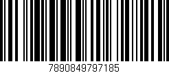 Código de barras (EAN, GTIN, SKU, ISBN): '7890849797185'