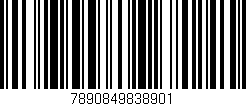 Código de barras (EAN, GTIN, SKU, ISBN): '7890849838901'