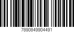 Código de barras (EAN, GTIN, SKU, ISBN): '7890849904491'
