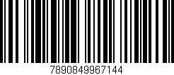 Código de barras (EAN, GTIN, SKU, ISBN): '7890849967144'