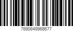 Código de barras (EAN, GTIN, SKU, ISBN): '7890849968677'