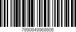 Código de barras (EAN, GTIN, SKU, ISBN): '7890849968806'