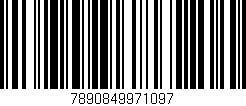 Código de barras (EAN, GTIN, SKU, ISBN): '7890849971097'
