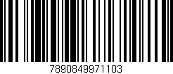 Código de barras (EAN, GTIN, SKU, ISBN): '7890849971103'