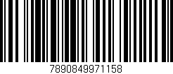 Código de barras (EAN, GTIN, SKU, ISBN): '7890849971158'