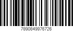 Código de barras (EAN, GTIN, SKU, ISBN): '7890849976726'
