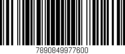 Código de barras (EAN, GTIN, SKU, ISBN): '7890849977600'
