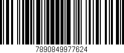 Código de barras (EAN, GTIN, SKU, ISBN): '7890849977624'