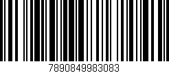 Código de barras (EAN, GTIN, SKU, ISBN): '7890849983083'