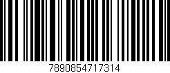 Código de barras (EAN, GTIN, SKU, ISBN): '7890854717314'