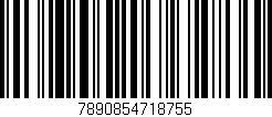 Código de barras (EAN, GTIN, SKU, ISBN): '7890854718755'