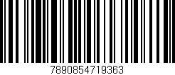 Código de barras (EAN, GTIN, SKU, ISBN): '7890854719363'