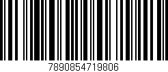 Código de barras (EAN, GTIN, SKU, ISBN): '7890854719806'