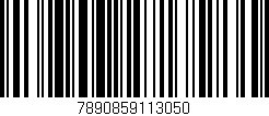 Código de barras (EAN, GTIN, SKU, ISBN): '7890859113050'