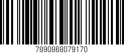 Código de barras (EAN, GTIN, SKU, ISBN): '7890868079170'