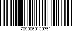 Código de barras (EAN, GTIN, SKU, ISBN): '7890868139751'