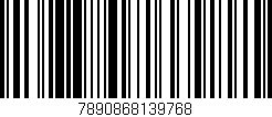Código de barras (EAN, GTIN, SKU, ISBN): '7890868139768'
