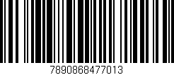 Código de barras (EAN, GTIN, SKU, ISBN): '7890868477013'