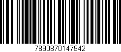 Código de barras (EAN, GTIN, SKU, ISBN): '7890870147942'