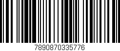 Código de barras (EAN, GTIN, SKU, ISBN): '7890870335776'