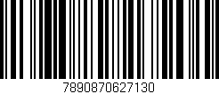 Código de barras (EAN, GTIN, SKU, ISBN): '7890870627130'