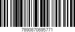 Código de barras (EAN, GTIN, SKU, ISBN): '7890870695771'