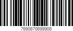 Código de barras (EAN, GTIN, SKU, ISBN): '7890870699908'