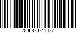 Código de barras (EAN, GTIN, SKU, ISBN): '7890870711037'