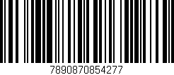 Código de barras (EAN, GTIN, SKU, ISBN): '7890870854277'