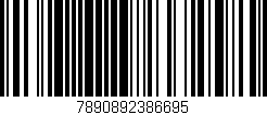 Código de barras (EAN, GTIN, SKU, ISBN): '7890892386695'