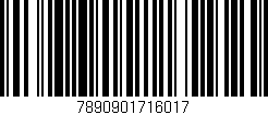 Código de barras (EAN, GTIN, SKU, ISBN): '7890901716017'