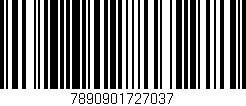 Código de barras (EAN, GTIN, SKU, ISBN): '7890901727037'