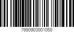 Código de barras (EAN, GTIN, SKU, ISBN): '7890903001050'