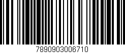 Código de barras (EAN, GTIN, SKU, ISBN): '7890903006710'