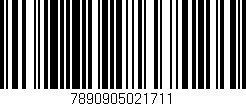 Código de barras (EAN, GTIN, SKU, ISBN): '7890905021711'