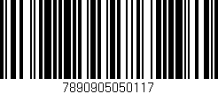 Código de barras (EAN, GTIN, SKU, ISBN): '7890905050117'