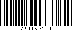 Código de barras (EAN, GTIN, SKU, ISBN): '7890905051978'