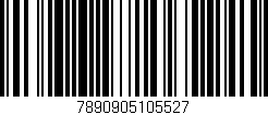Código de barras (EAN, GTIN, SKU, ISBN): '7890905105527'